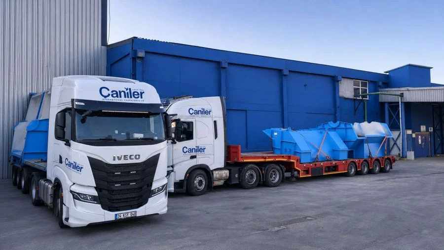 Special machinery transport for Kroman Çelik: project completed