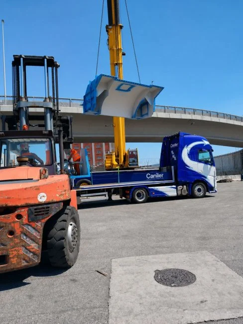 Special machinery transport for Kroman Çelik: project completed