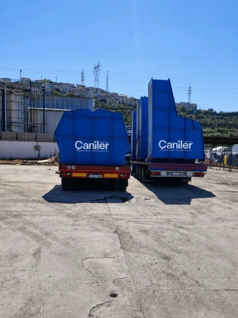 Trasporto macchinari speciali per Kroman Çelik: progetto completato