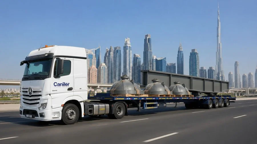 A land transport bridge between Europe and Dubai